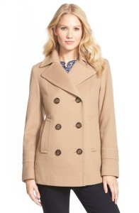 nordstrom fleurette wool peacoat