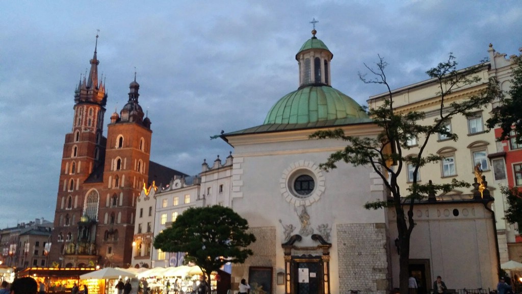 Krakow at night 2