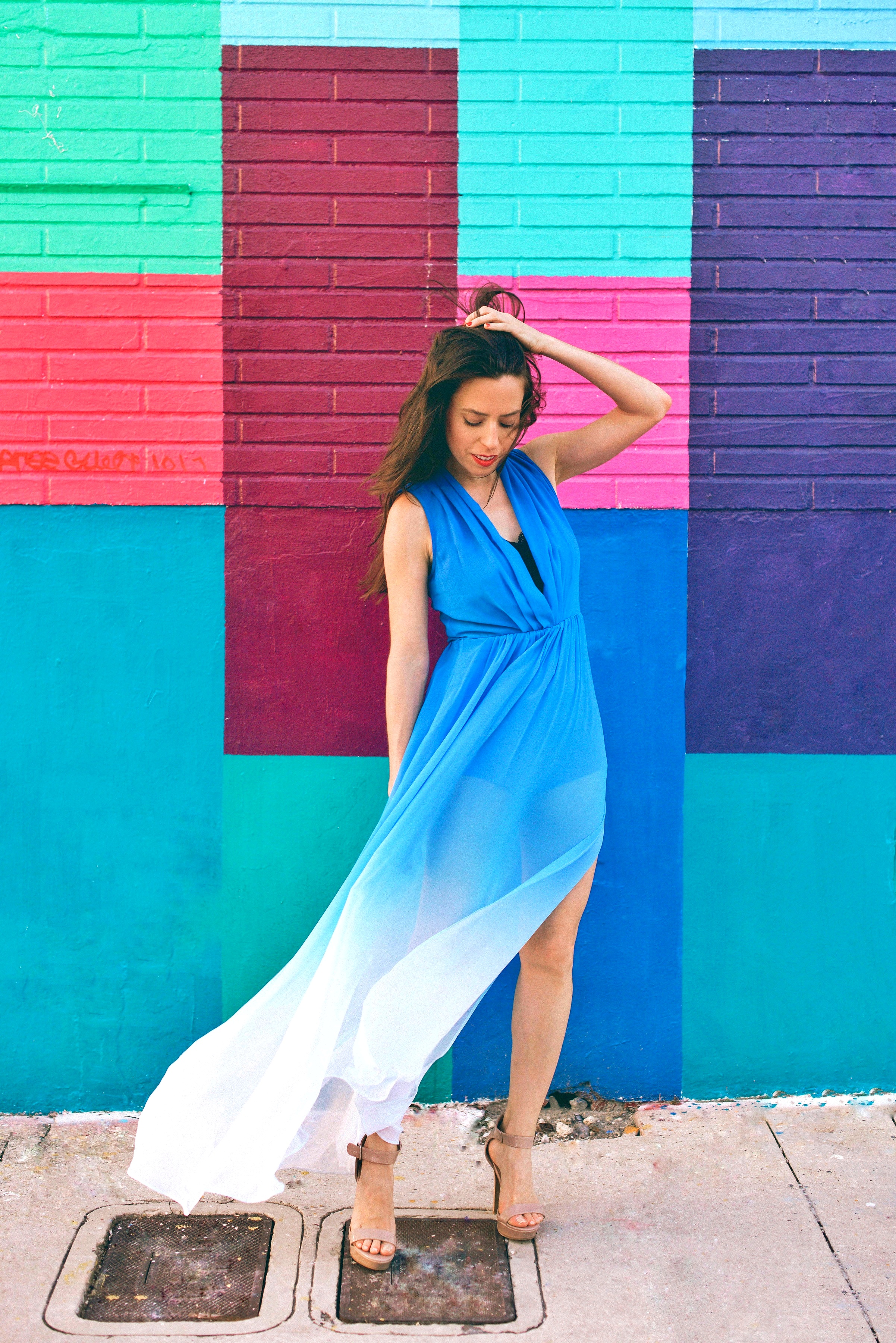 ombre-dress