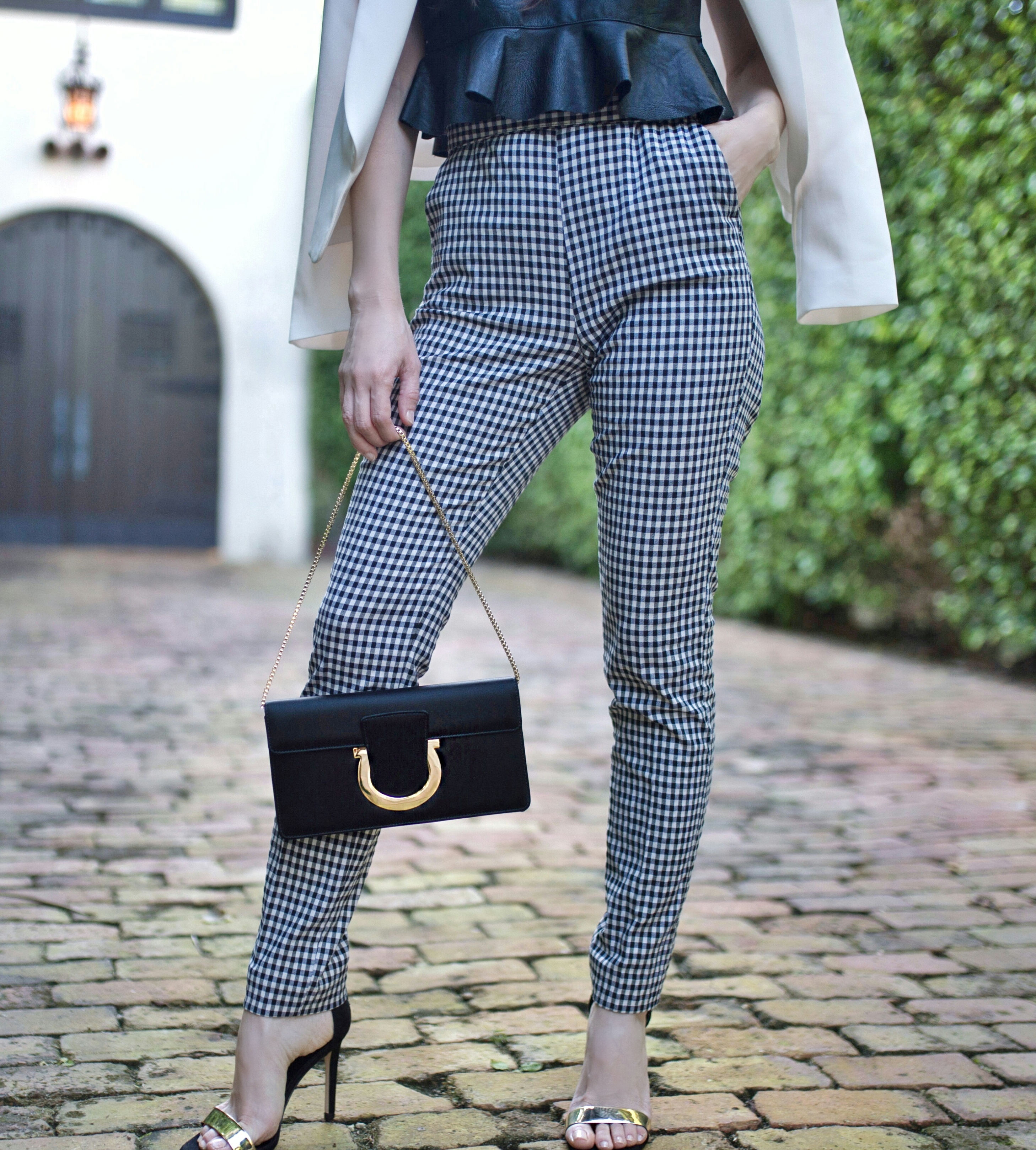 zara high waist pants