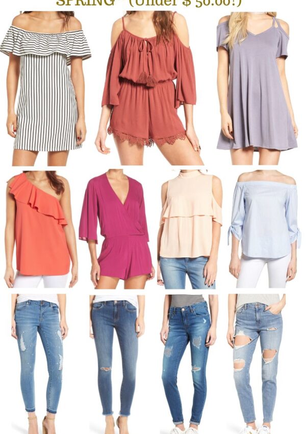 Weekly Top Finds: SPRING TRENDS (Under $ 50.00!)