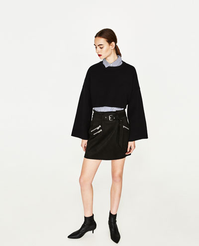 zara skirt