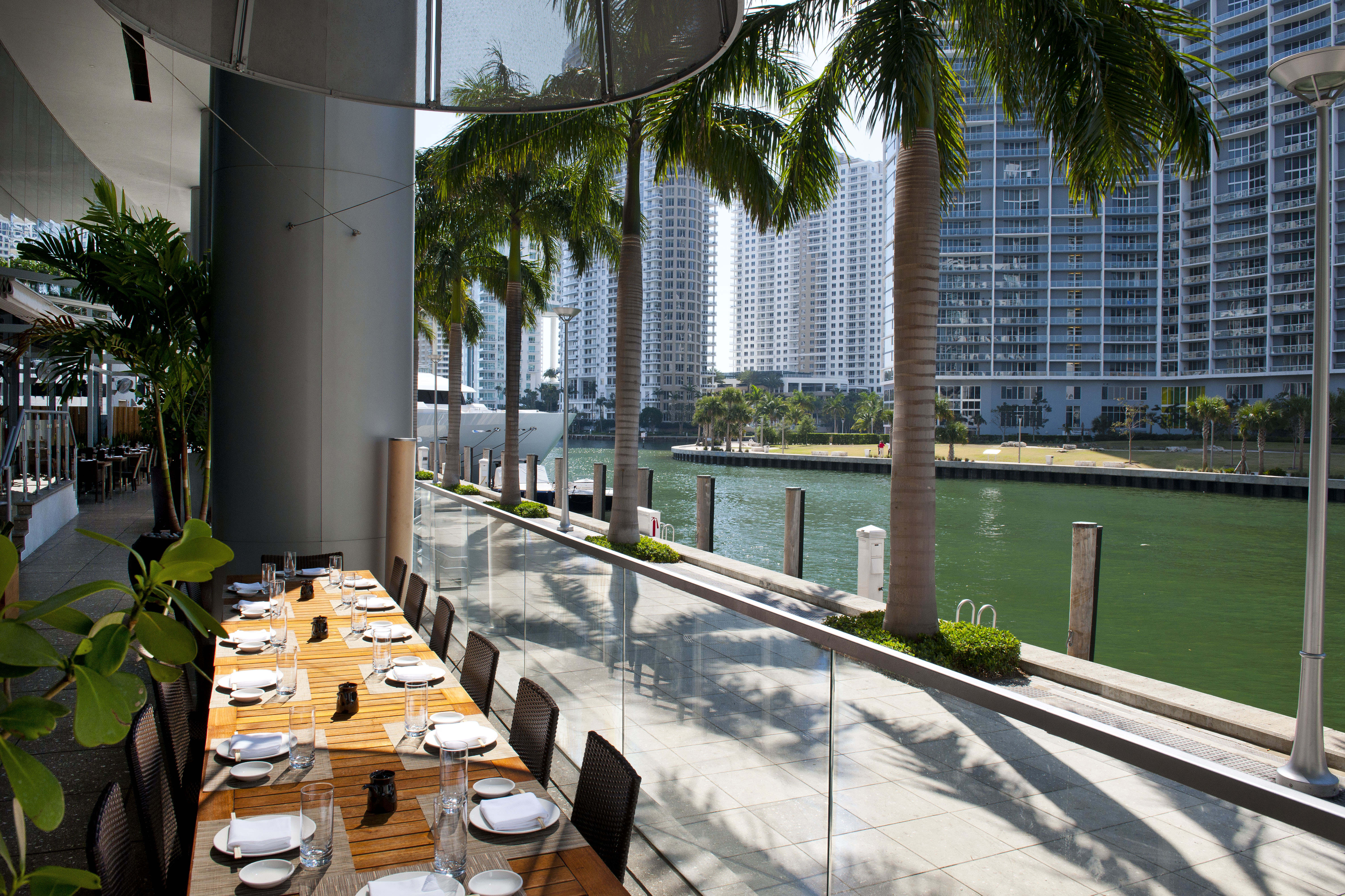 Zuma Miami terrace