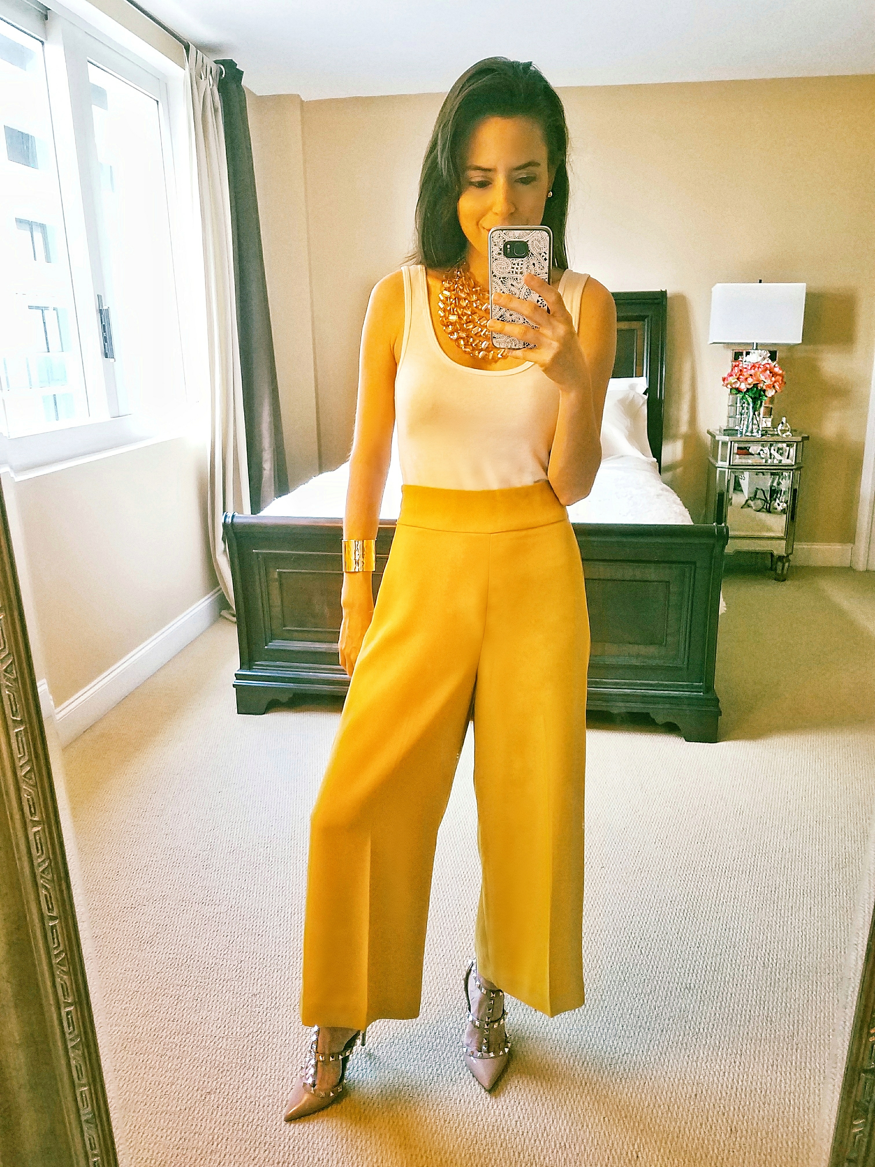 high rise culottes