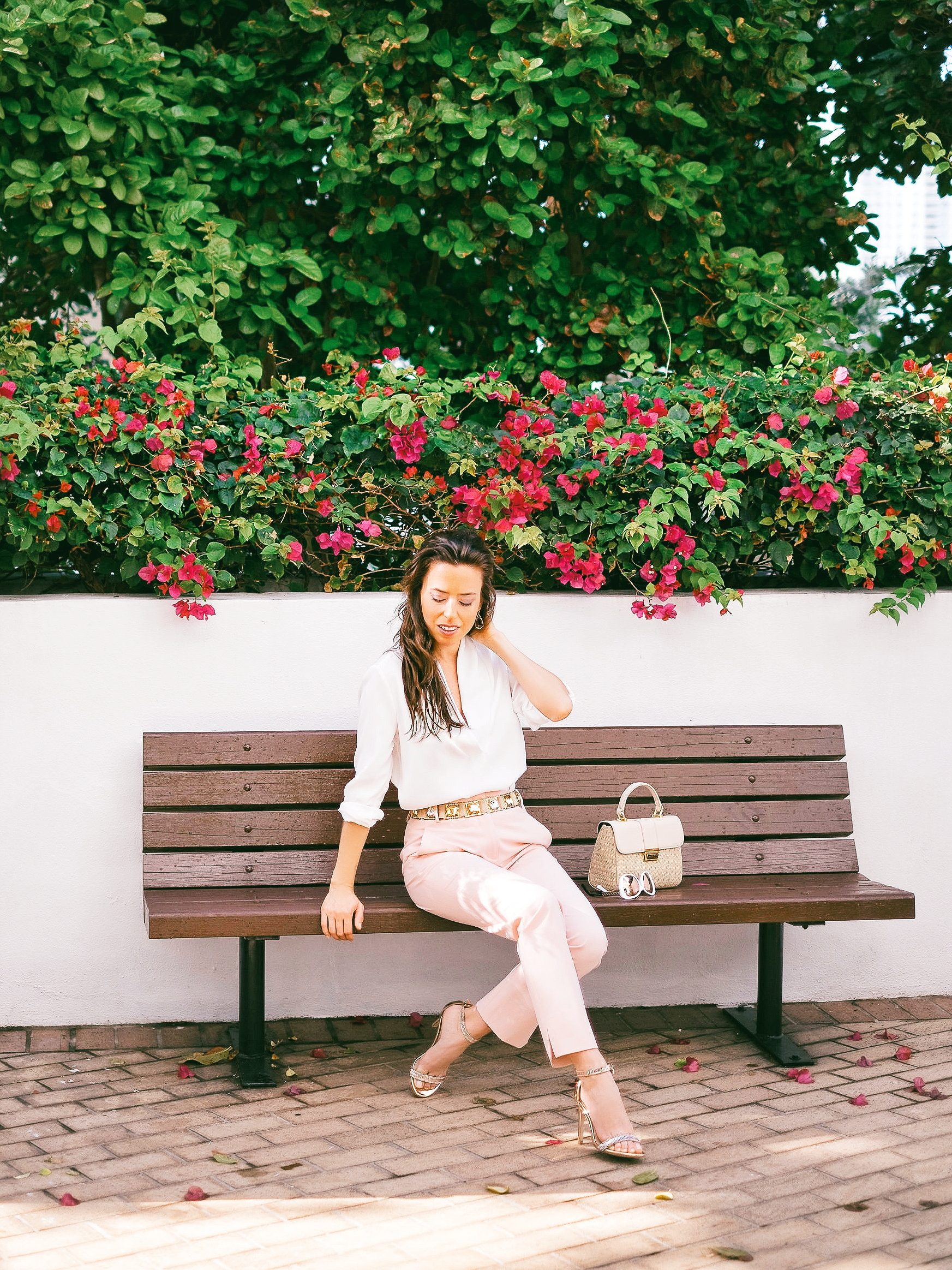 Bcbg maxazria pink pants