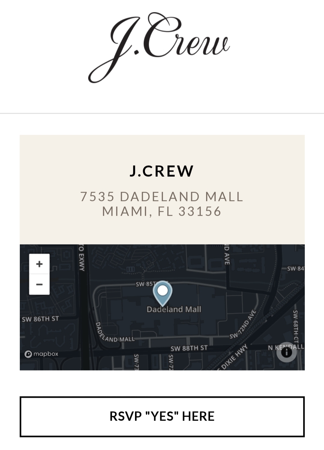 jcrew miami store