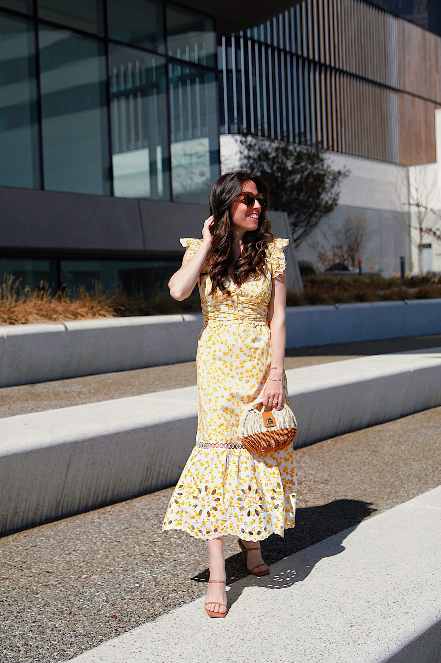 Yellow Dress Easter outfit idea - Ana Florentina