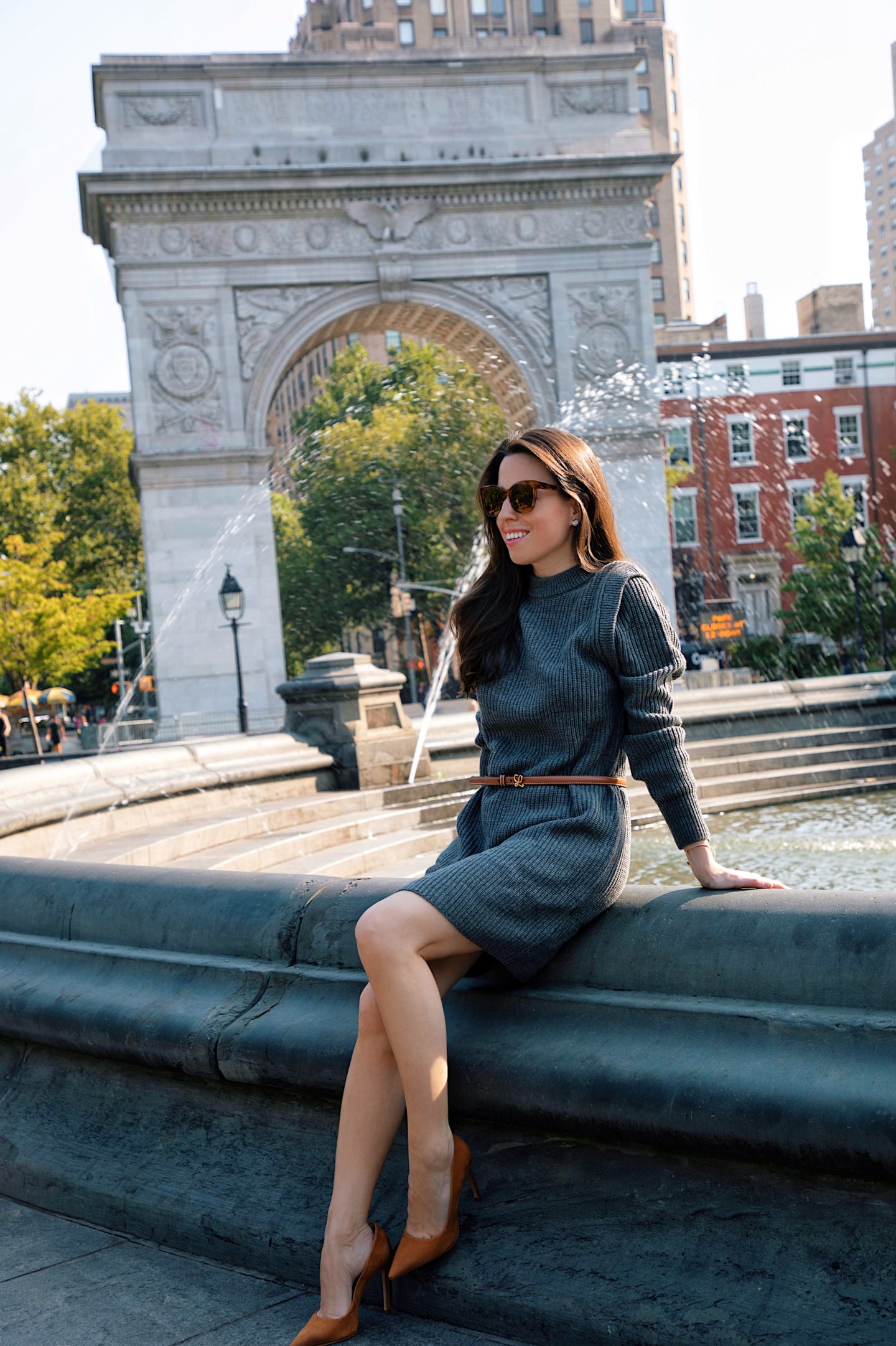 sweater dresses for fall how to style them