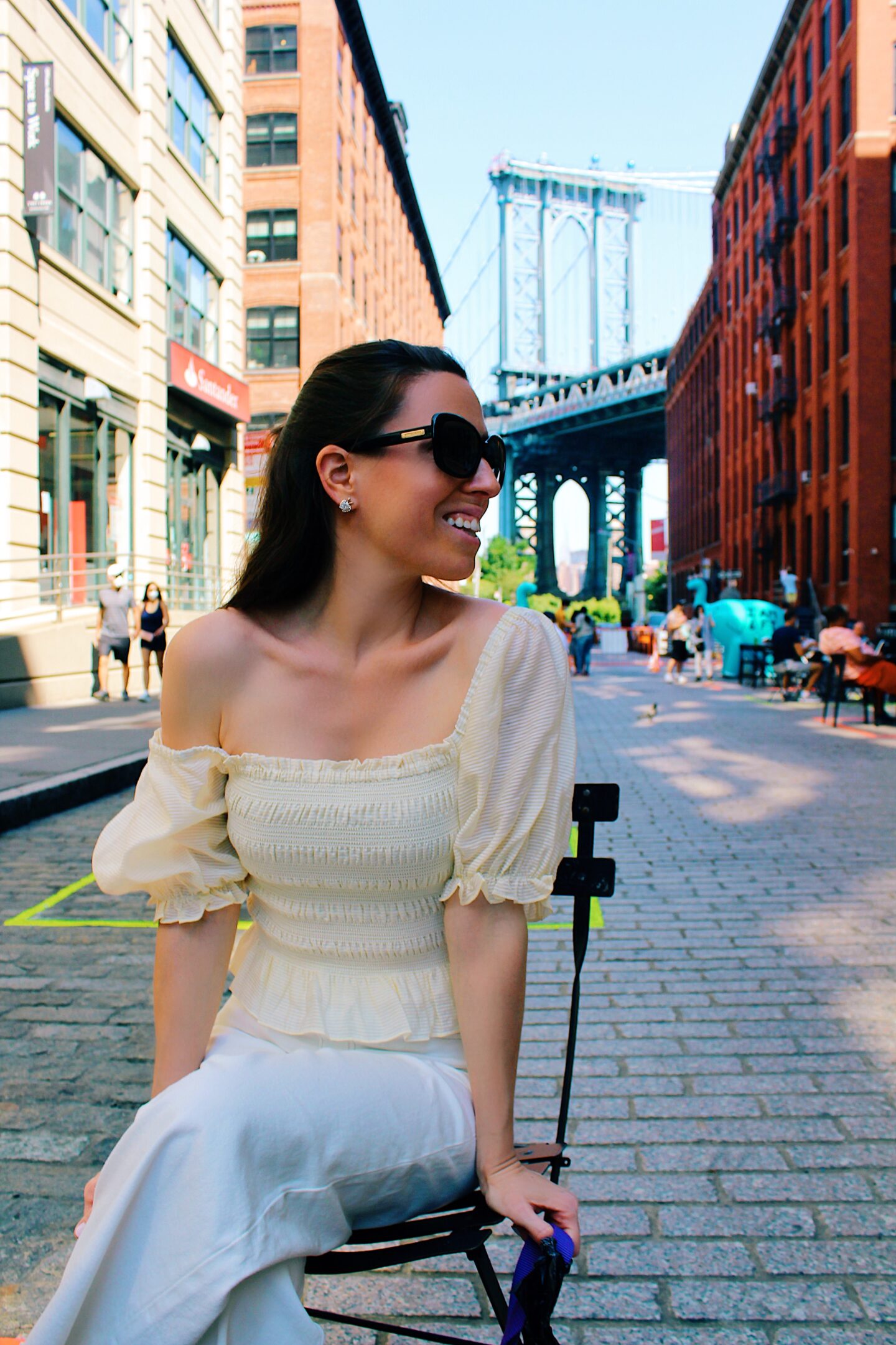 street for photos in DUMBO