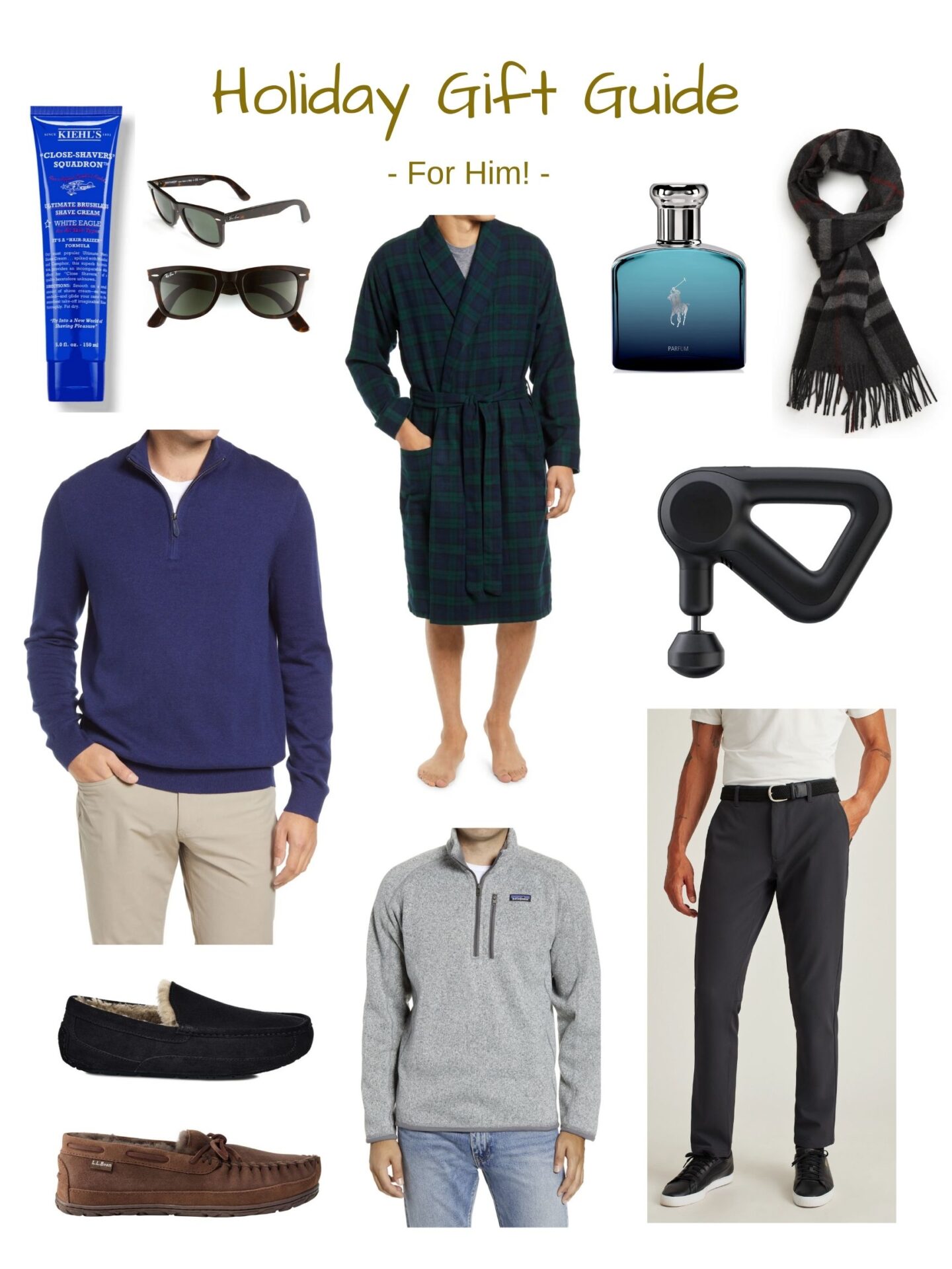 holiday gift guide for him