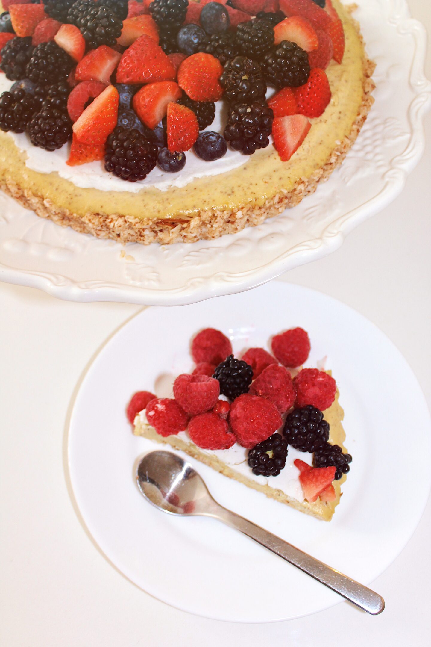 gluten free berry tart