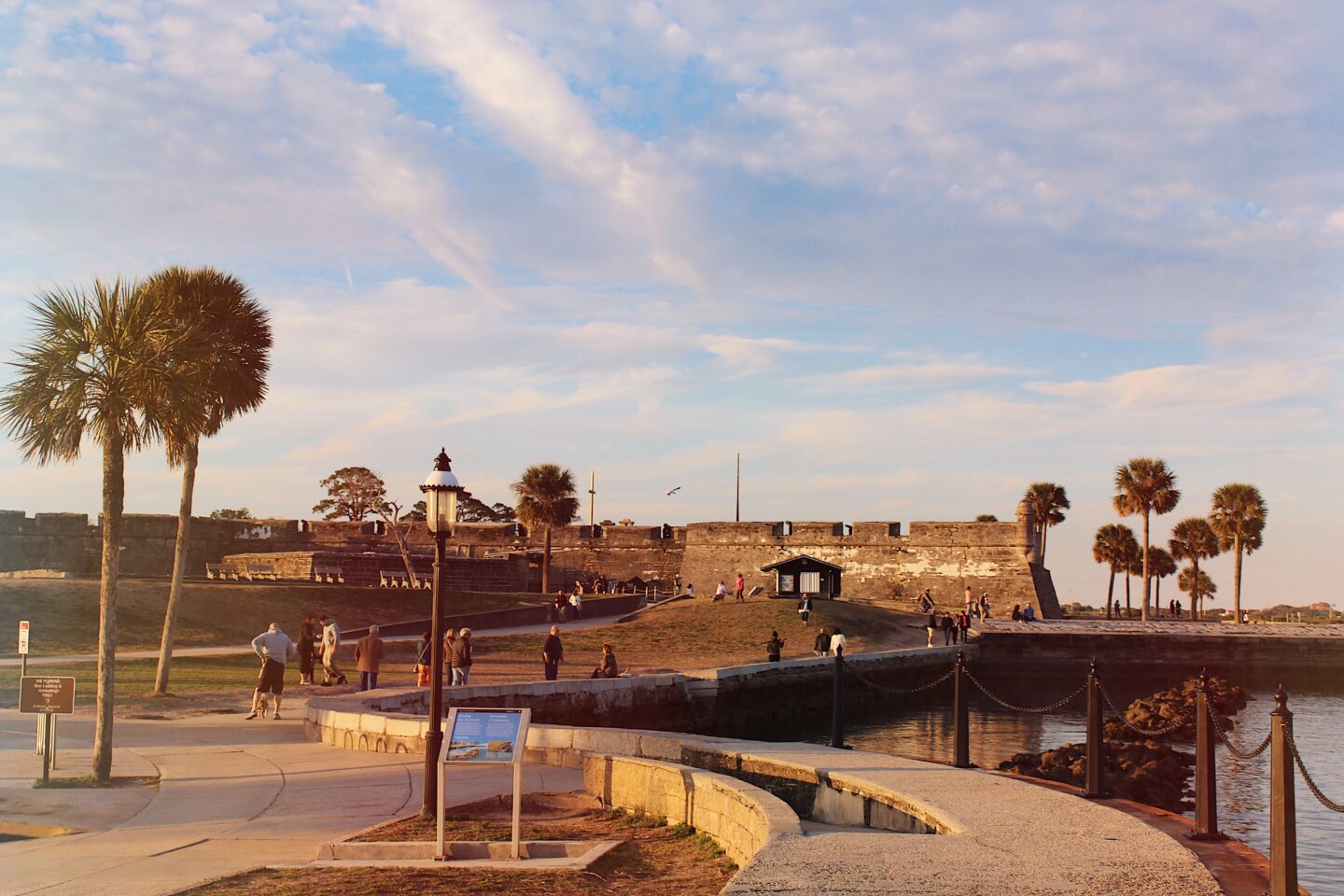 Castillo de San Marcos best time to visit st augustine florida