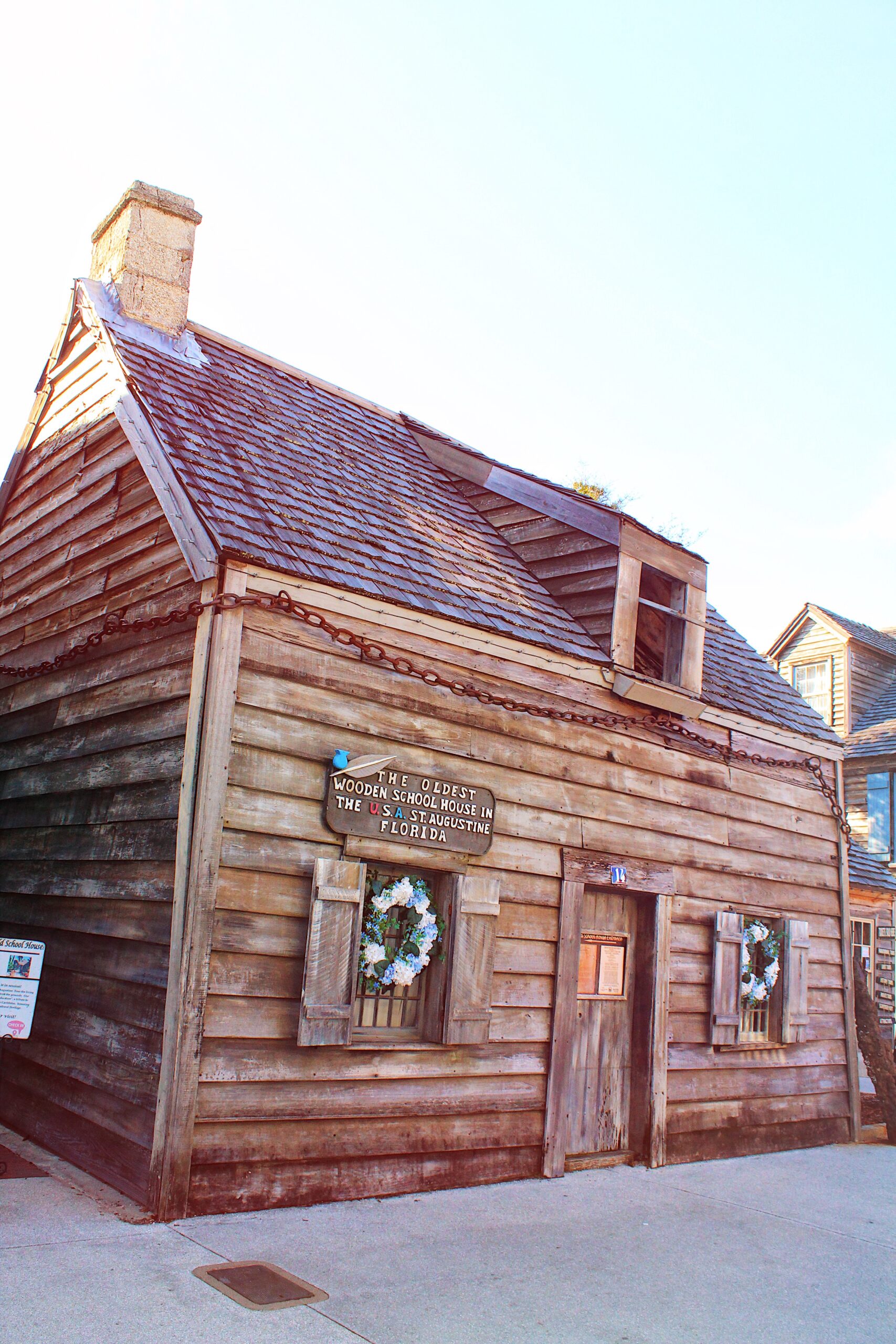 Oldest Wooden School House St Augustine