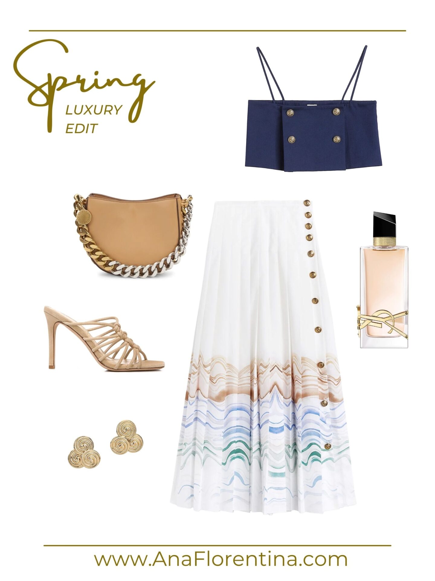 spring outfit idea luxury