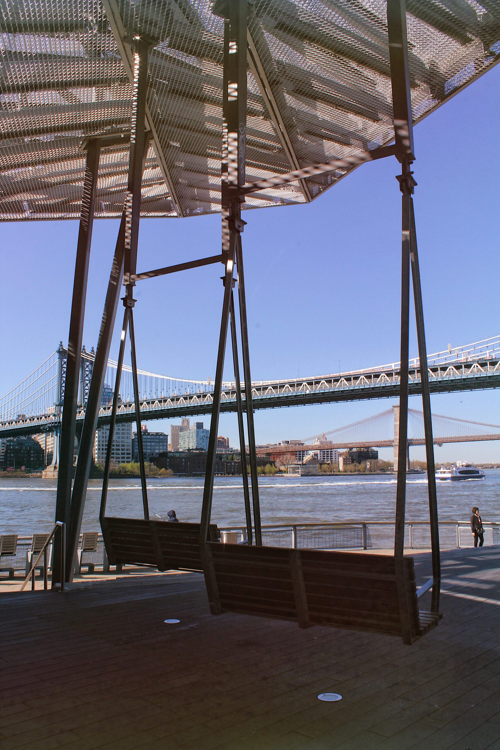 Pier 35 Swings NYC free