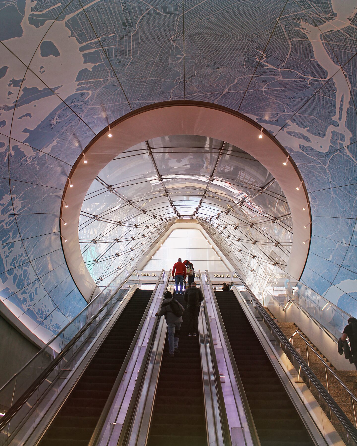 Penn Station New Ceiling