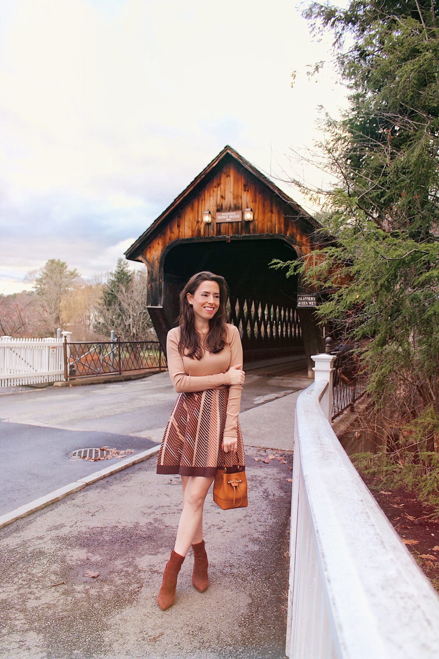 woodstock vermont covered bridge