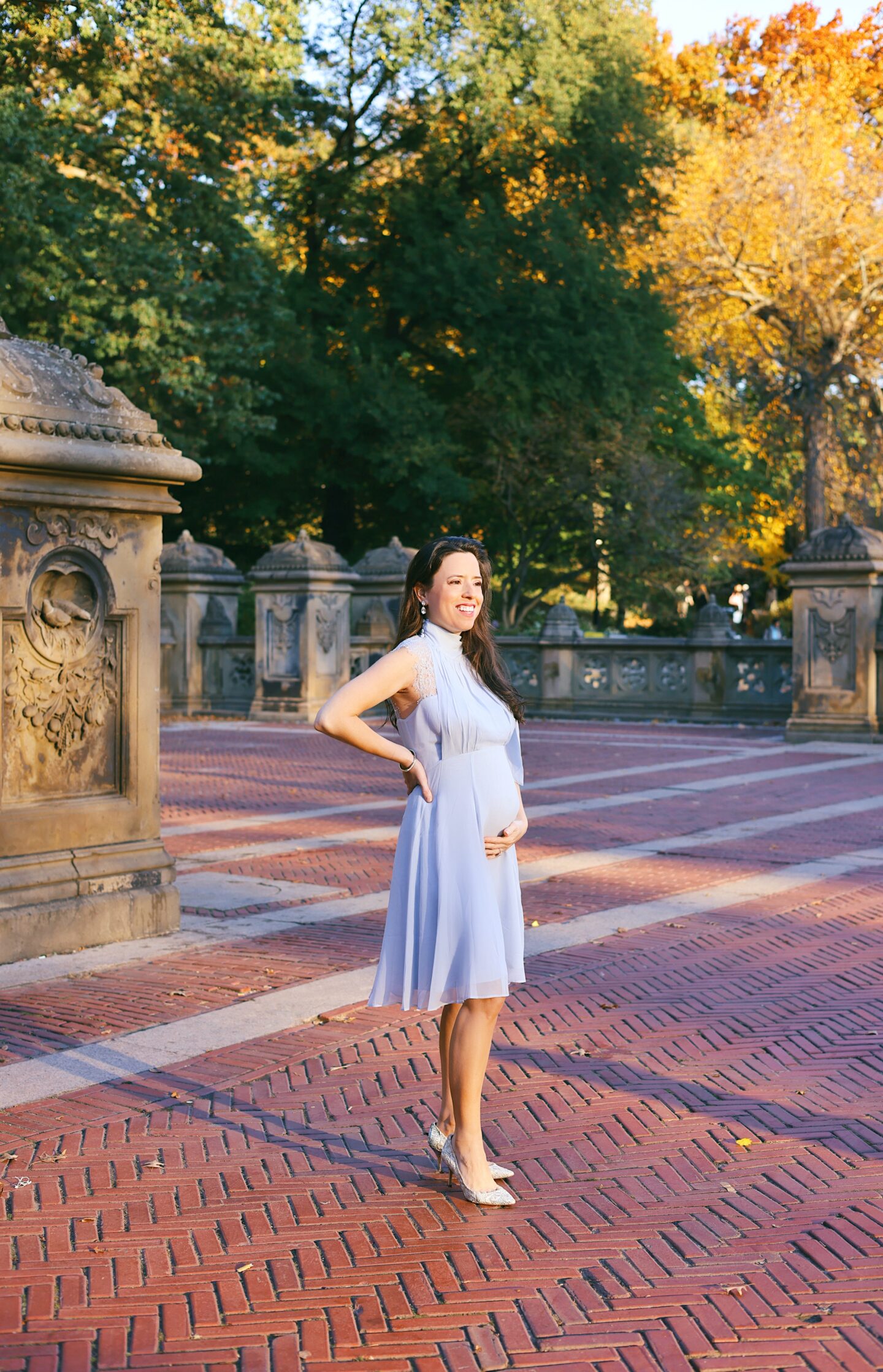 pregnancy-photos-Central-Park