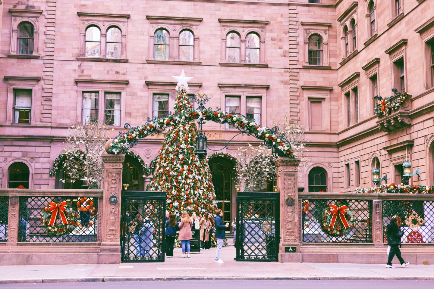 Lotte New York Palace Christmas Tree in New York