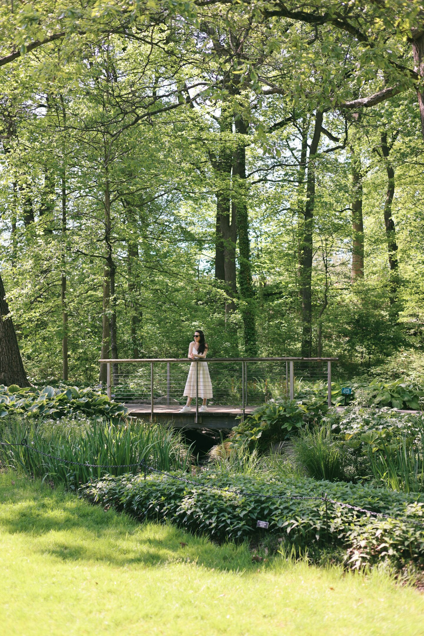 Ana Florentina at New York Botanical Garden
