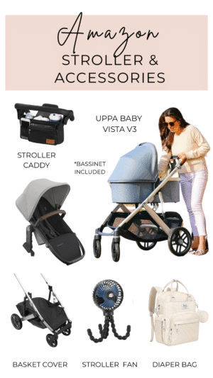 Amazon Uppababy Stroller and Accessories