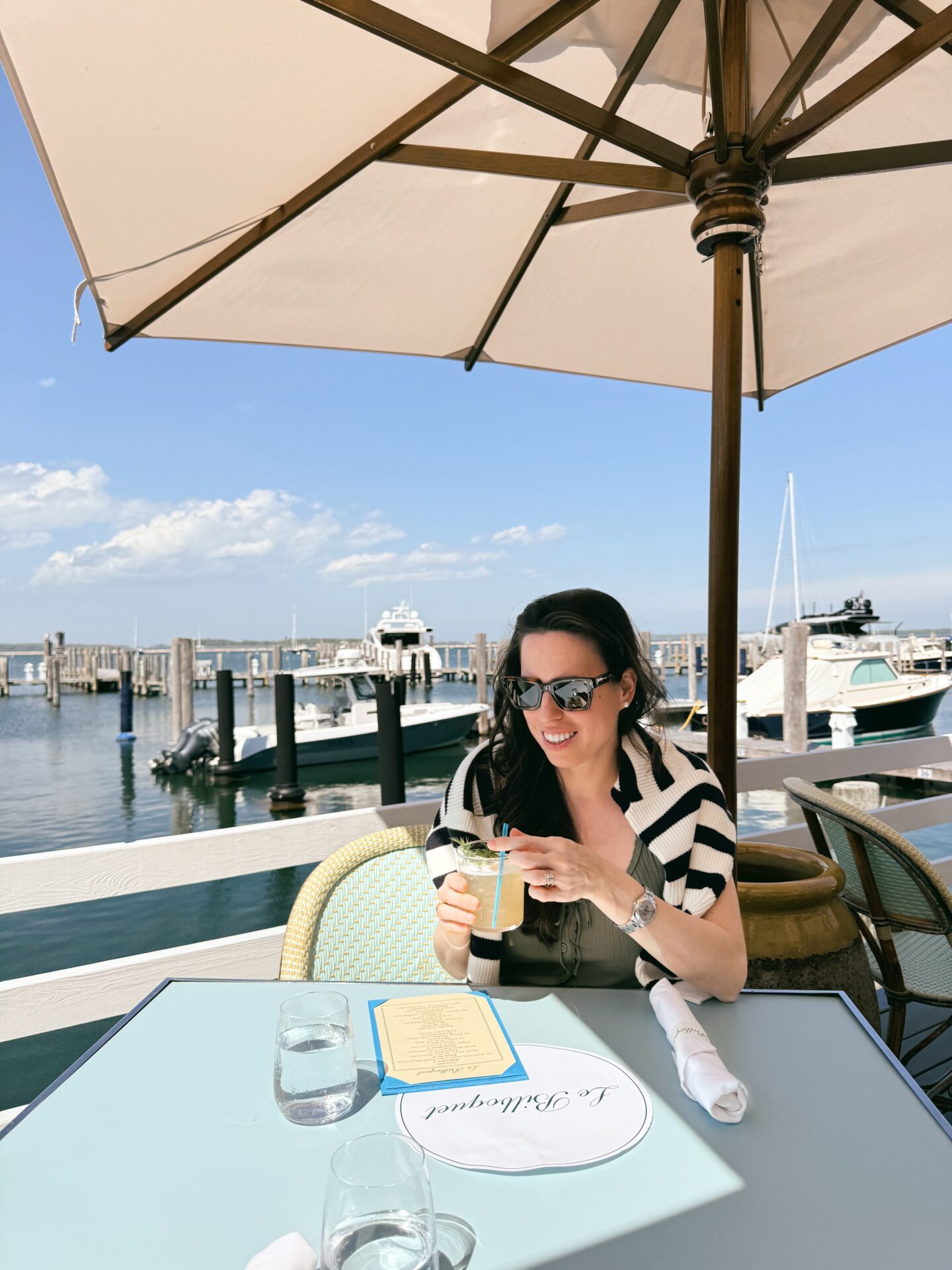 Lunch in Sag Harbour Bilboquet