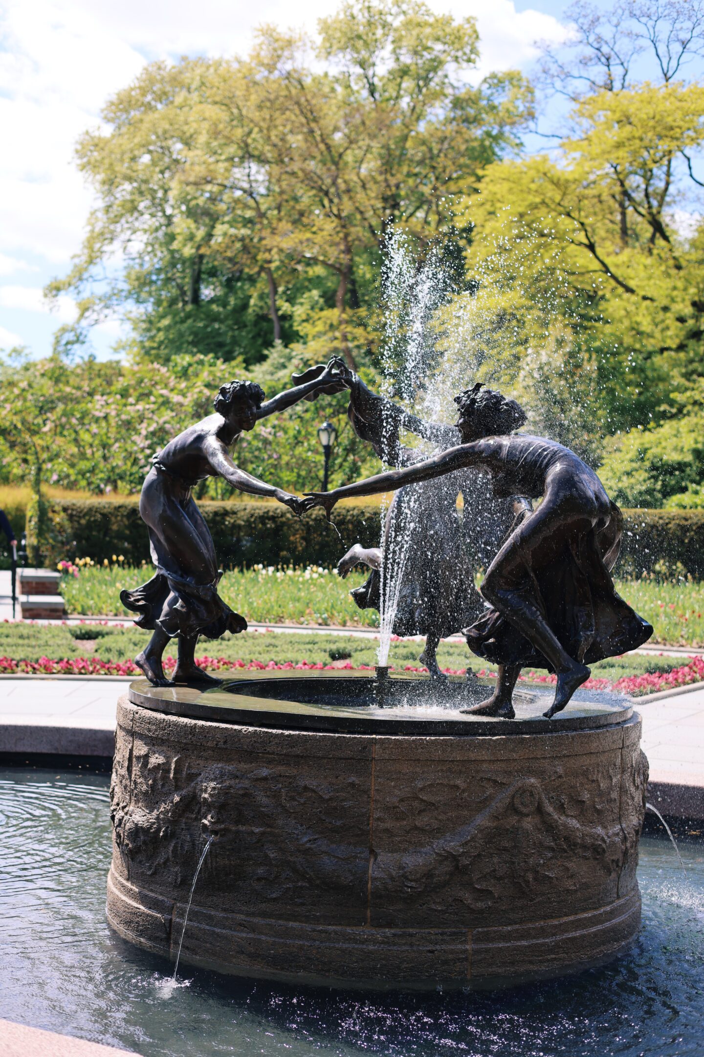 Central Park Conservatory Garden Fountain