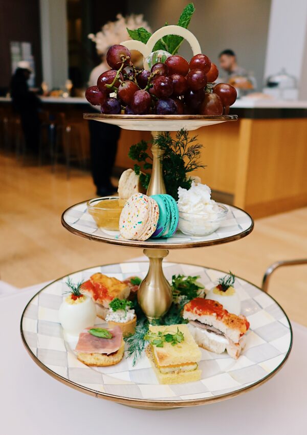 We had Afternoon Tea at The Morgan Library & Museum
