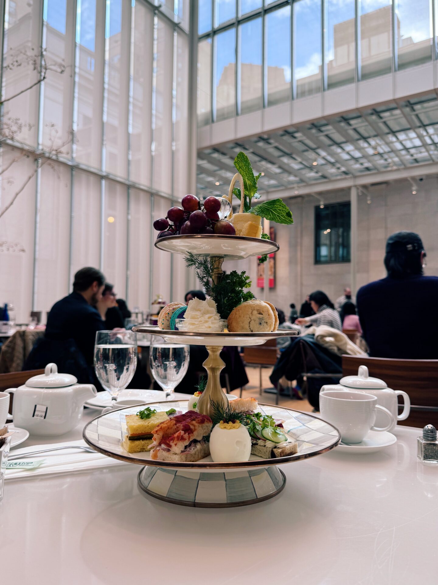 Afternoon Tea for Two Morgan Cafe NYC