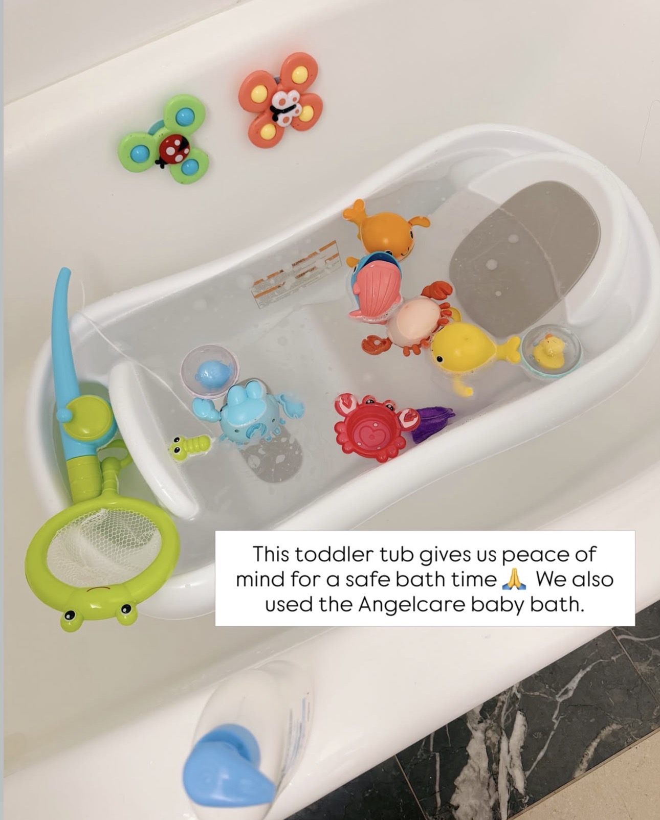 Toddler bath tub