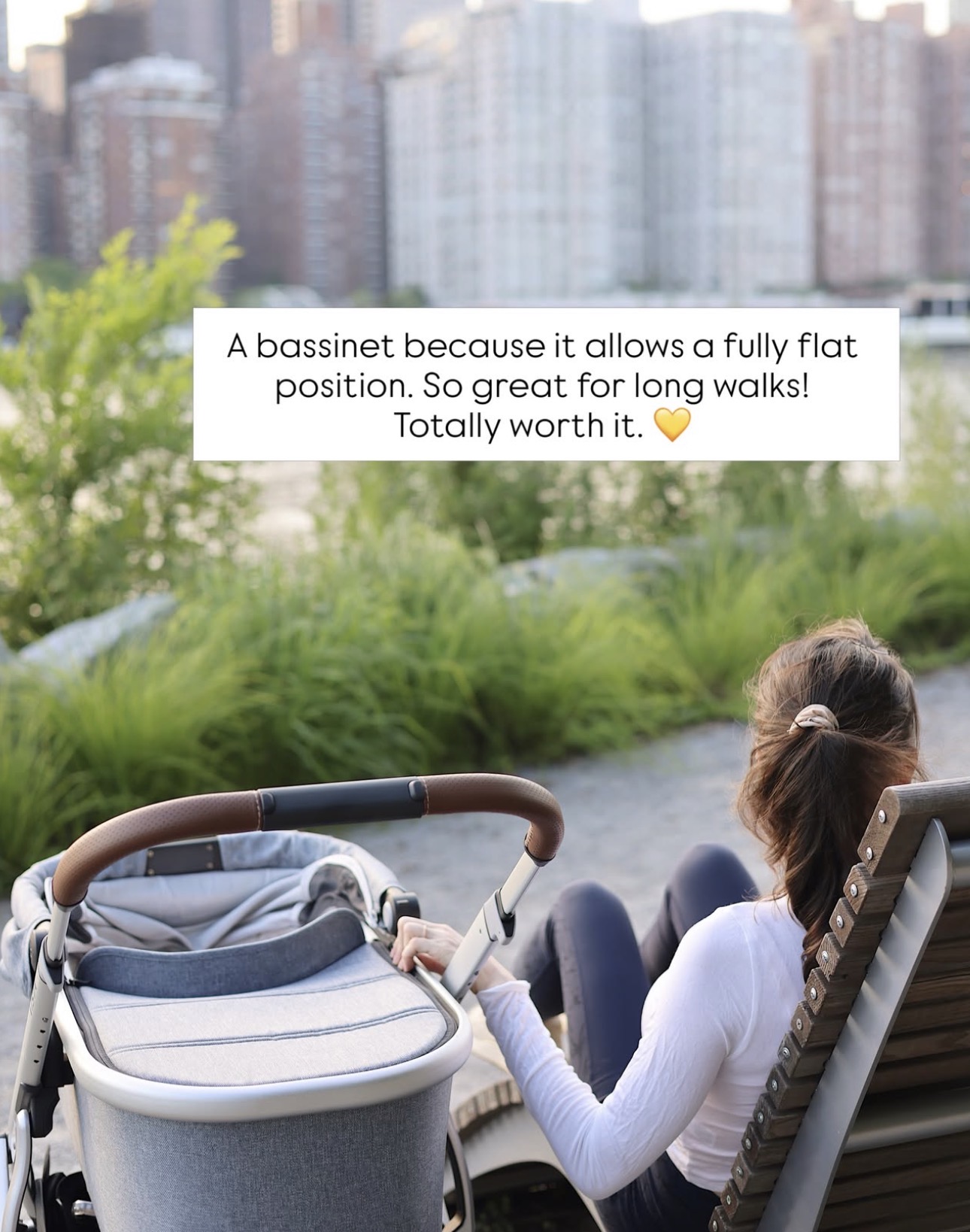 A bassinet as a baby essential