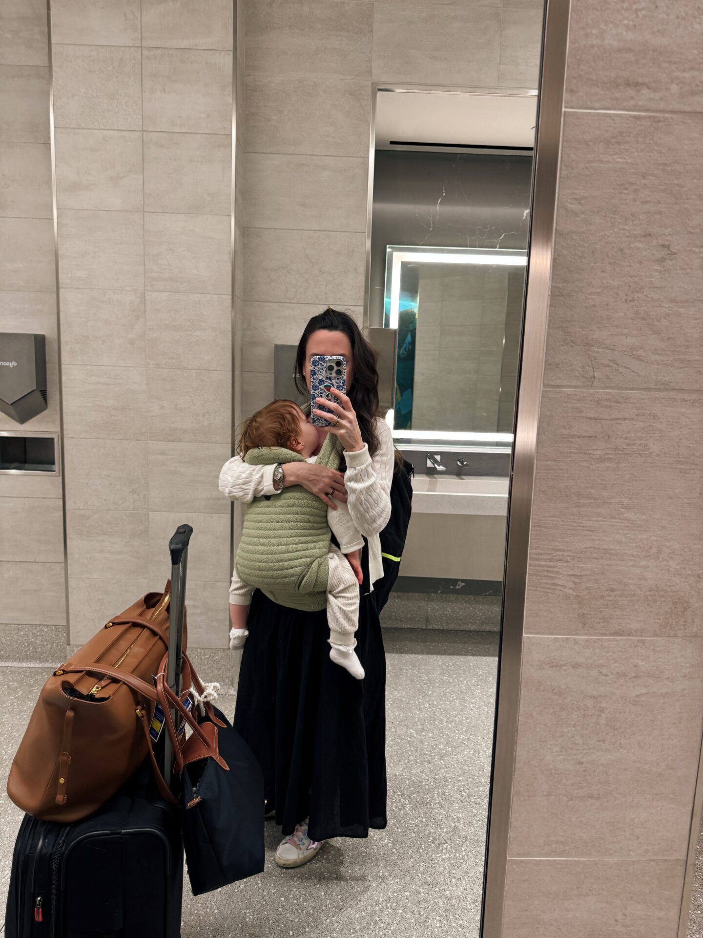 Traveling by plane with a baby