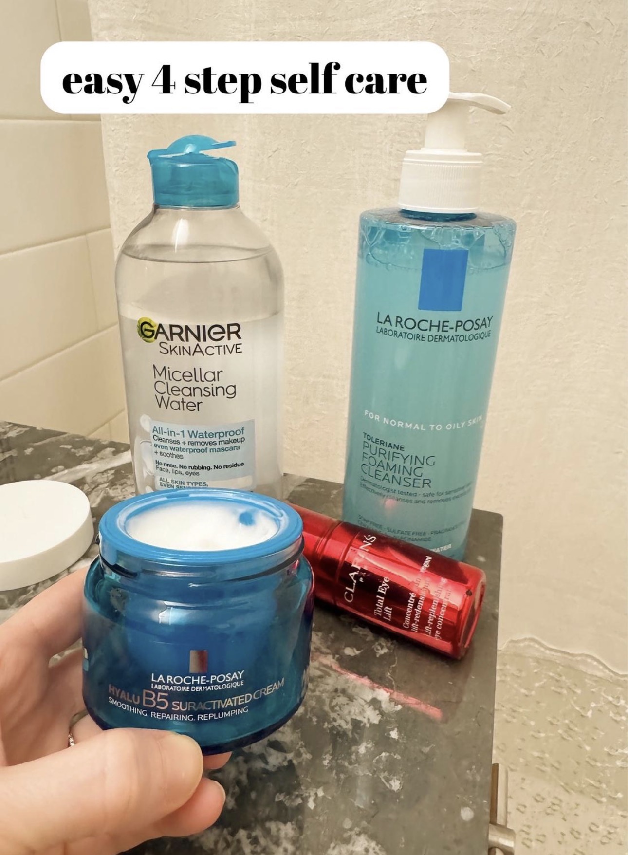 my daily essentials 4 steps beauty